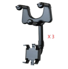 360 Rear View Mirror Phone Holder